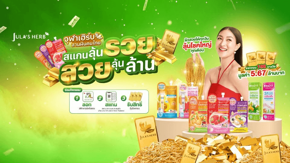 สินค้าแนะนำจากจุฬาเฮิร์บ